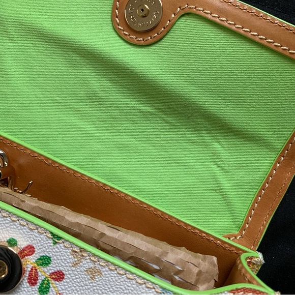 TINKER BELL DOONEY AND BOURKE CROSSBODY BAG WORN COUPLES OF TIMES LIKE NEW c - Picture 6 of 6